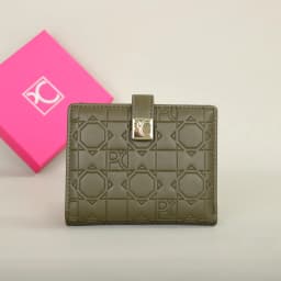 PG Wallet Fashion Classic Retro Women's Universal Wallet Letter Printed Portable Card Bag Zero Wallet
