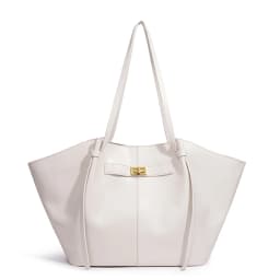 Women Large Capacity Wing Tote Bag Soft PU Leather Shoulder Bag Vintage Gold Turn Lock Shopper Bag Casual Commuter Handbag Work