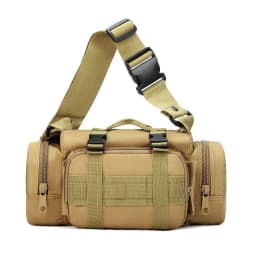 Waist Fanny Pack for Men Waterproof Cross-body Shoulder Sling Bag for Hiking Outdoor Climbing Fishing Camping