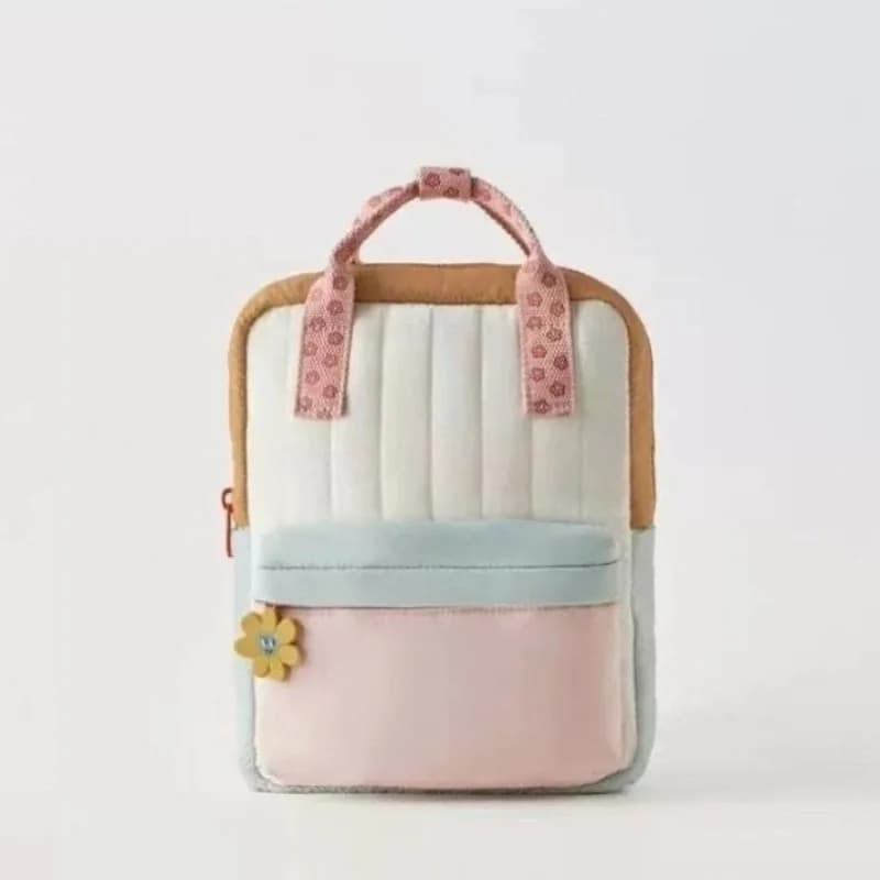 2026 New Cute Floral Decor Women's Backpack Student School Bag Suitable for Outdoor Casual Unisex Travel Backpack