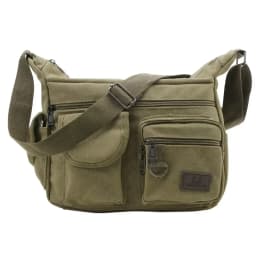 Fashion Men's Canvas Shoulder Bag Luxury Messenger Bag Unisex Casual Tote Travel Crossbody Bag High Quality Handbag Chest Bag