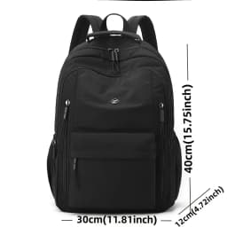 Women's Large Capacity Casual Nylon Multi-Layer Backpack Fashionable Knapsacks Travel School Bag for Outdoor Camping Hiking