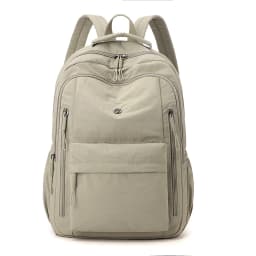 Women's Large Capacity Casual Nylon Multi-Layer Backpack Fashionable Knapsacks Travel School Bag for Outdoor Camping Hiking