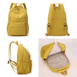 Women's Large Capacity Casual Nylon Multi-Layer Backpack Fashionable Knapsacks Travel School Bag for Outdoor Camping Hiking