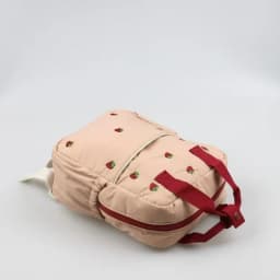 2026 New Cute Strawberry Embroidered Cartoon Women's Backpack Student School Bag Unisex Casual Fashion Travel Backpack