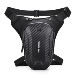 Unisex Motorcycle Leg Bag – Waterproof with Hard Base, Adjustable Strap for Biking & Outdoor Rides