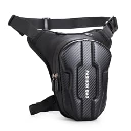 Unisex Motorcycle Leg Bag – Waterproof with Hard Base, Adjustable Strap for Biking & Outdoor Rides