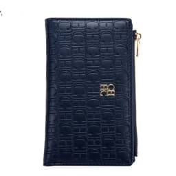 CH Luxury Wallet Card Leather Zipper Letter Printed Short Women's Handbag 2026 Trendy Coin Storage Bag