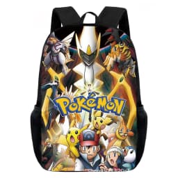 Cartoon Pikachu Backpacks Print Primary Software Backpacks for Boy and Girls Best Gifts Lightweight Cartoon School Bag for Kids
