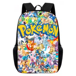 Cartoon Pikachu Backpacks Print Primary Software Backpacks for Boy and Girls Best Gifts Lightweight Cartoon School Bag for Kids
