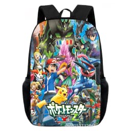 Cartoon Pikachu Backpacks Print Primary Software Backpacks for Boy and Girls Best Gifts Lightweight Cartoon School Bag for Kids