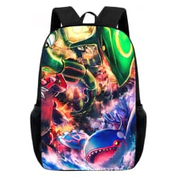 Cartoon Pikachu Backpacks Print Primary Software Backpacks for Boy and Girls Best Gifts Lightweight Cartoon School Bag for Kids