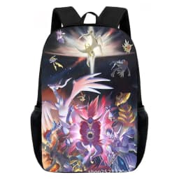 Cartoon Pikachu Backpacks Print Primary Software Backpacks for Boy and Girls Best Gifts Lightweight Cartoon School Bag for Kids