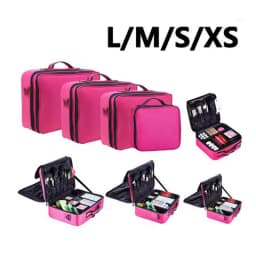 New Oxford Makeup Bag For Women Waterproof Large Capacity Travel Cosmetic Case Artist Full Professional Makeup Case Female