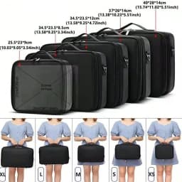 New Oxford Makeup Bag For Women Waterproof Large Capacity Travel Cosmetic Case Artist Full Professional Makeup Case Female