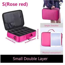 New Oxford Makeup Bag For Women Waterproof Large Capacity Travel Cosmetic Case Artist Full Professional Makeup Case Female