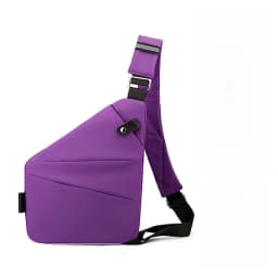 Unisex Anti-Theft Chest Bag - Adjustable Straps, Multi-Purpose Storage Pouch, Secure Travel Wallet