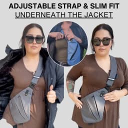 Unisex Anti-Theft Chest Bag - Adjustable Straps, Multi-Purpose Storage Pouch, Secure Travel Wallet