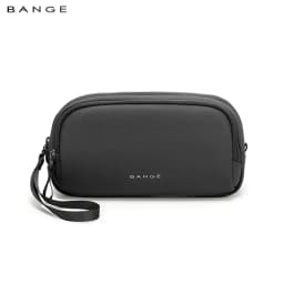 BANGE New Polyester Light Waterproof Unisex Digital USB Cable Storage Hand Bag