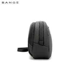 BANGE New Polyester Light Waterproof Unisex Digital USB Cable Storage Hand Bag