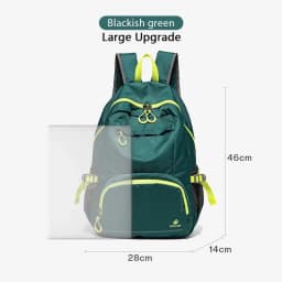 FOUVOR Ultra Light Backpack Large Capacity Backpacks 2026 Outdoor Travel Hiking Foldable Convenient School Backpack Bags 3037-03