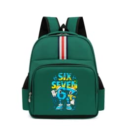 Waterproof Bookbag Six Seven 6 7 Italian Brainrot Cartoon Primary Bags Kids Meme 67 Backpack for Kindergarten Boys Girls Gift
