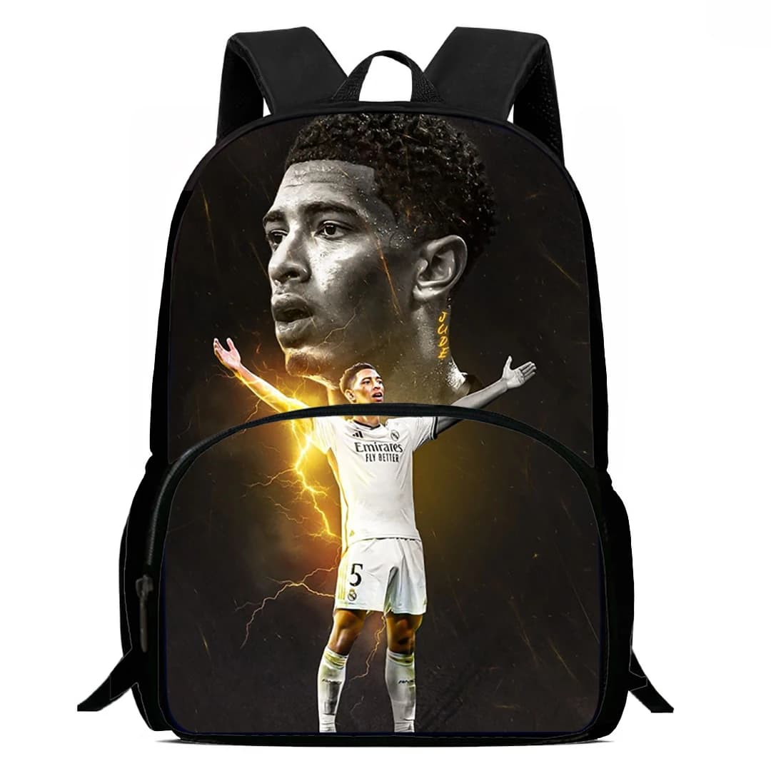 15-Inch Cool B-Bellingham Print Backpacks Large capacity Backpack For Kids School Backpack For Boys&Girls Bag For Children