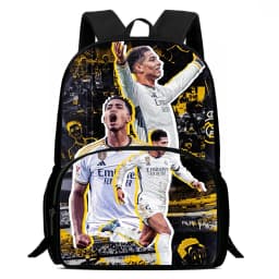 15-Inch Cool B-Bellingham Print Backpacks Large capacity Backpack For Kids School Backpack For Boys&Girls Bag For Children