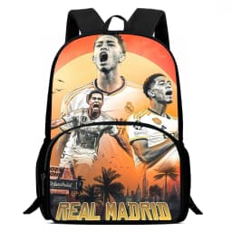15-Inch Cool B-Bellingham Print Backpacks Large capacity Backpack For Kids School Backpack For Boys&Girls Bag For Children