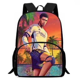 15-Inch Cool B-Bellingham Print Backpacks Large capacity Backpack For Kids School Backpack For Boys&Girls Bag For Children