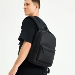 Mini Men's Backpack Fashion Small Black Shoulder School Bag for Man Lightweight Designer Waterproof Travel Backpacks Male