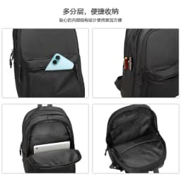 Mini Men's Backpack Fashion Small Black Shoulder School Bag for Man Lightweight Designer Waterproof Travel Backpacks Male