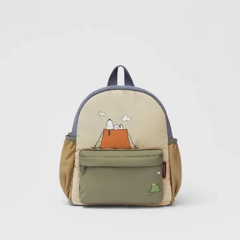 New Cute Cartoon Snoopy Backpack for Boys Printed Backpack for Girls School Casual School Bag Large Capacity Fashion Backpack