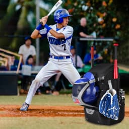Softball Equipment Bag Baseball Backpack with Shoe Compartment Softball Bag for Youth Large Capacity Sport Baseball Backpack