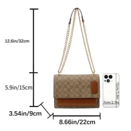 Shoulder Bag Crossbody Purse for Women, Snake Print PU Leather Flap Handbag with Chain Strap, Elegant Cute Ladies Daily Bag