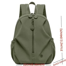 Women's Anti-Theft Large Capacity Nylon Backpack with Multifunctional Laptop Compartment for Daily Travel And Commuting