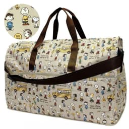 New 38L Large Capacity Lightweight Foldable Water-Repellent Travel Bag Cartoon Snoopy Casual Travel Bag Outdoor Handbag