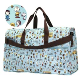 New 38L Large Capacity Lightweight Foldable Water-Repellent Travel Bag Cartoon Snoopy Casual Travel Bag Outdoor Handbag