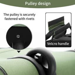 Outdoor Camping Picnic Equipment Storage Box, Tent Supplies Storage Box with Wheels, Large-Capacity Oversized Travel Bag