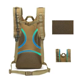 Tactical Backpack Large Capacity Outdoor Hiking Camping Cycling Rucksack Multi-Pocket Travel Daypack for Men Women