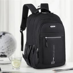 Lightweight Bookcase Large Capacity Backpack 48x32x18cm Oxford Fabric, Multi-Pocket Breathable Mesh Back for 15.6 Inch Laptop School Work Travel Commute Business Travel