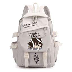 Anime Bungo Stray Dogs Cartoon Backpack Teenarges Schoolbag Bookbag Men Women Fashion Cosplay Laptop Outdoor Travel Mochila