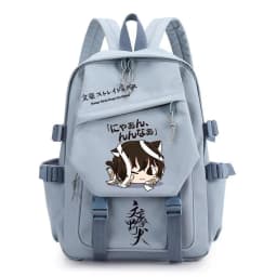 Anime Bungo Stray Dogs Cartoon Backpack Teenarges Schoolbag Bookbag Men Women Fashion Cosplay Laptop Outdoor Travel Mochila