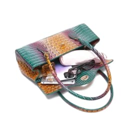 XMESSUN New Crocodile Pattern Handbag Bags for Women 2026 Fashion Designer Luxury Vintage Lady PU Leather Shoulder Crossbody Bag
