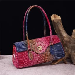 XMESSUN New Crocodile Pattern Handbag Bags for Women 2026 Fashion Designer Luxury Vintage Lady PU Leather Shoulder Crossbody Bag