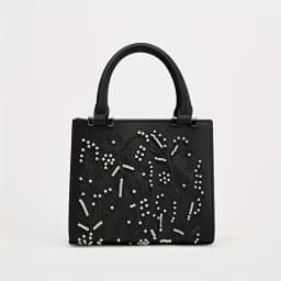 Elegant Soft Pearl Embroidery Fashion Handbag Silk Cheongsam Evening Clutch Chain Shoulder Bag Urban Minimalist Style Tote Chic