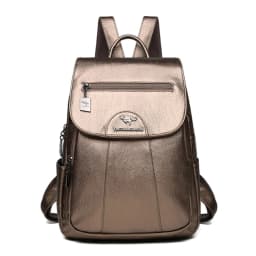 2024 New Women Leather Backpacks High Quality Female Vintage Backpack For Girls School Bag Travel Bagpack Ladies Back Pack