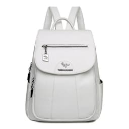 2024 New Women Leather Backpacks High Quality Female Vintage Backpack For Girls School Bag Travel Bagpack Ladies Back Pack