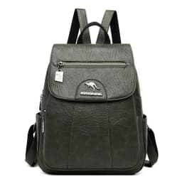 2024 New Women Leather Backpacks High Quality Female Vintage Backpack For Girls School Bag Travel Bagpack Ladies Back Pack