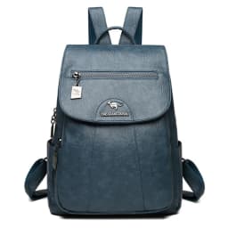2024 New Women Leather Backpacks High Quality Female Vintage Backpack For Girls School Bag Travel Bagpack Ladies Back Pack